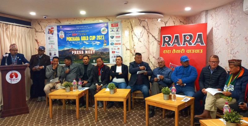 आहा रारा पोखरा गोल्डकपमा १० टिम, विजेतालाई १२ लाख पुरस्कार